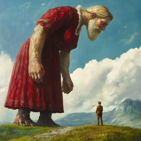 The Giantess and the Man: A Study in Perspective