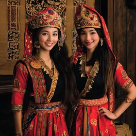 Cultural Portrait: Women in Traditional Attire