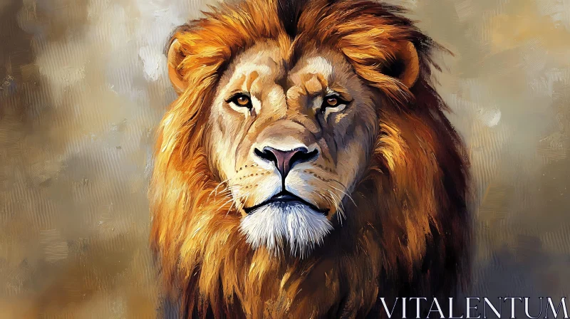Lion's Gaze Artwork