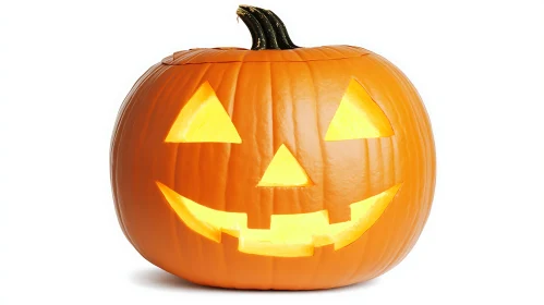 Illuminated Halloween Pumpkin