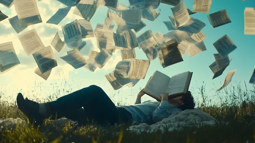 Floating Pages: A Reader's Dream