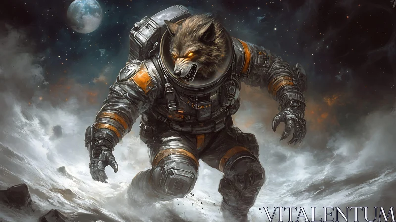 Lunar Werewolf: A Space Odyssey