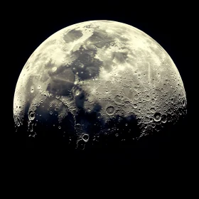 Detailed Moon Surface