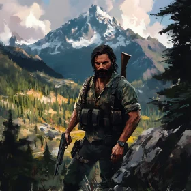 Mountain Guardian Portrait