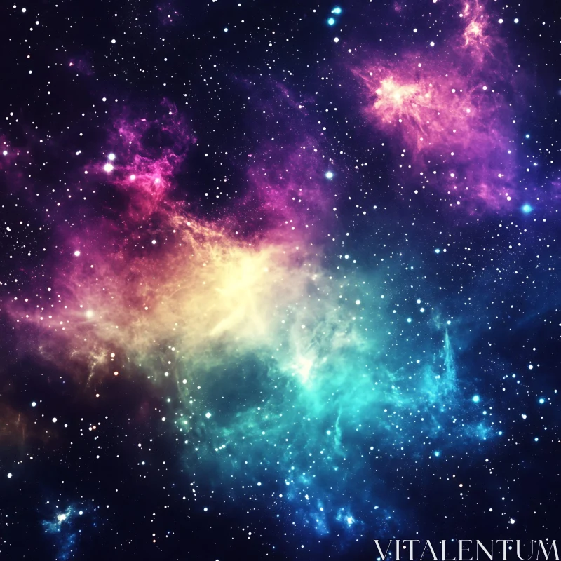 Cosmic Symphony of Light and Color