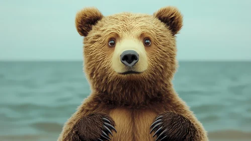 Beachside Bear Charm
