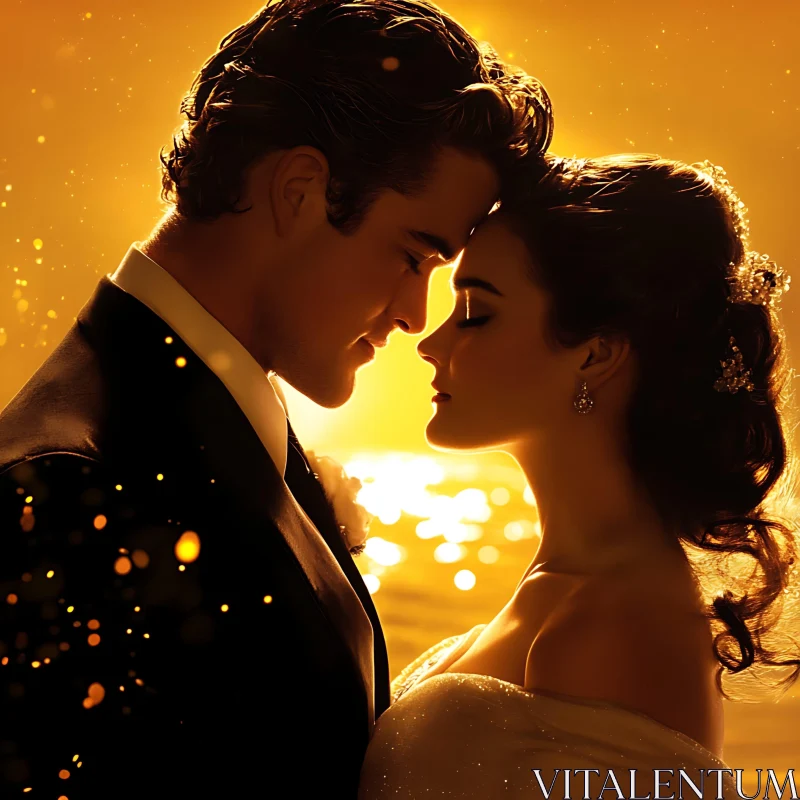 Golden Hour Embrace