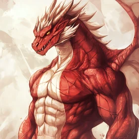 Fantasy Dragon Character Art