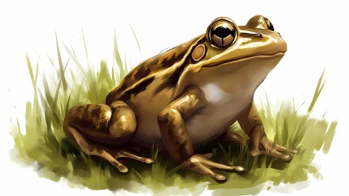 Frog in Nature