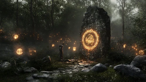 Enchanted Forest Stone