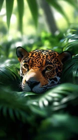 Stealthy Leopard in the Wild