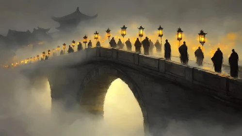 Bridge of Lanterns and Shadows
