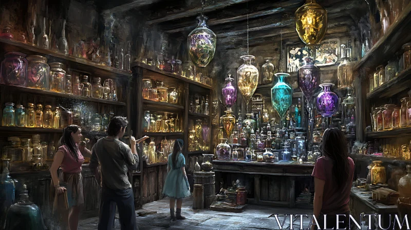 AI ART Magical Potion Store