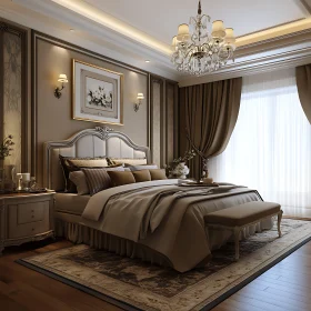 Opulent Bedroom Decor with Classic Touches