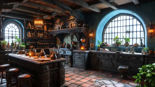 Step into the Past: Exploring a Fascinating Medieval Kitchen