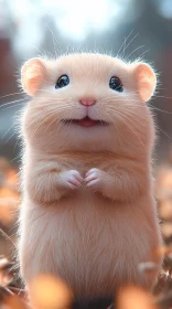 Charming Hamster Portrait