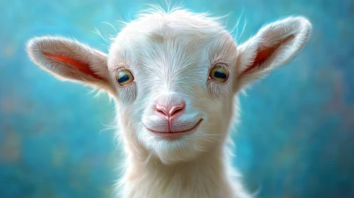 Smiling Goat Picture