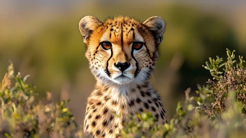 Elegant Cheetah in Natural Habitat