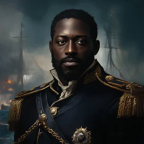 Portrait of a Naval Officer