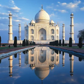 Reflections of Taj Mahal's Splendor