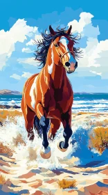 Beach Horse Freedom