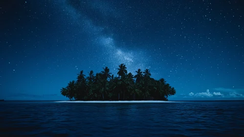 Island Paradise Under the Stars