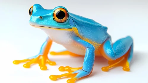 Colorful Frog with Intricate Patterns