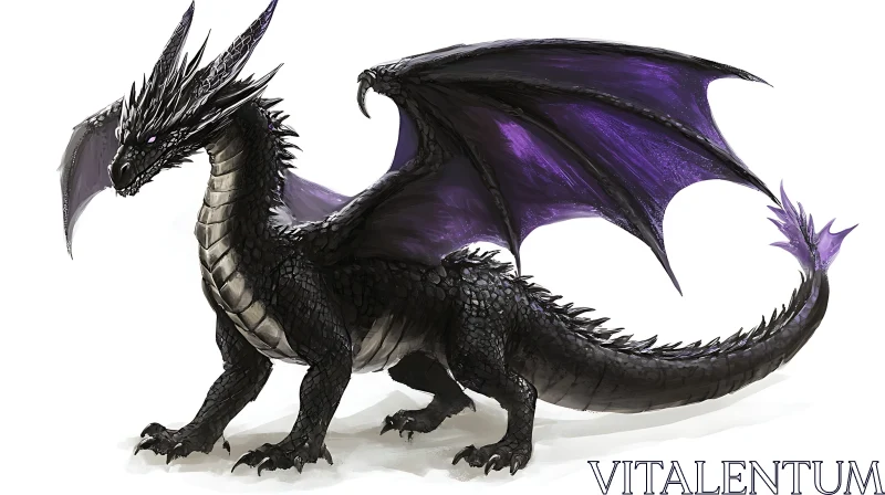 AI ART Fantasy Dragon Art