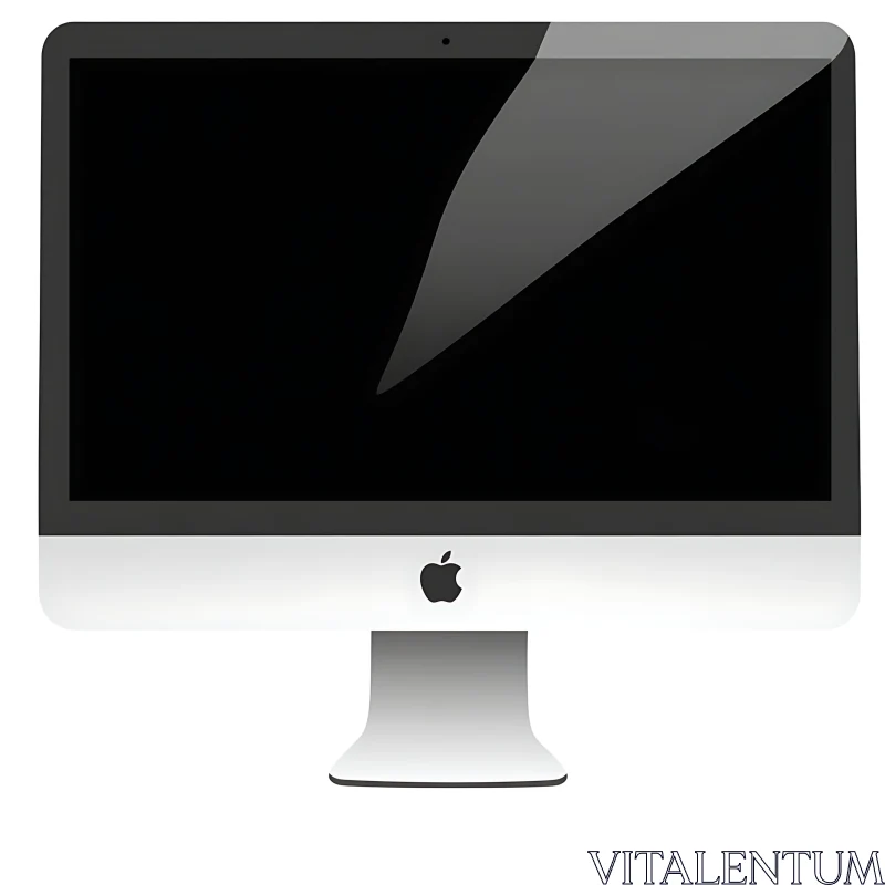 Apple iMac - Sleek and Modern Desktop Computer AI Image