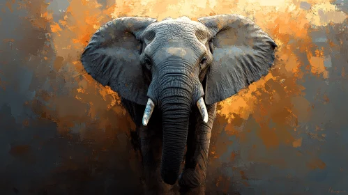 Artistic Impression of Elephant