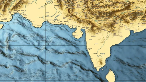 Geographic Seascape: A Topographic Perspective