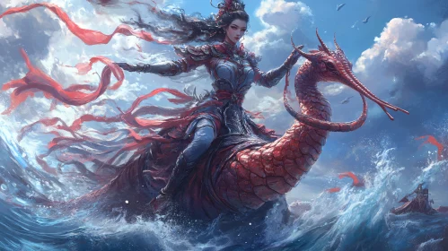 Fantasy Creature and Warrior Art
