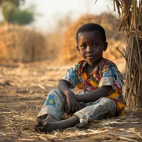 Boy in Field