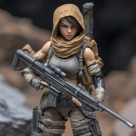 Tactical Female Action Figure