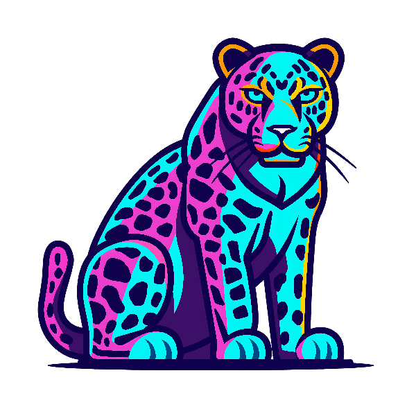 POD Design Leopard T-Shirt Design