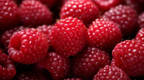 Close-Up Raspberry Macro Photography | Magenta Tones & Soft Focus