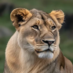 Lioness Close-Up