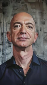 Jeff Bezos Realistic Portrait