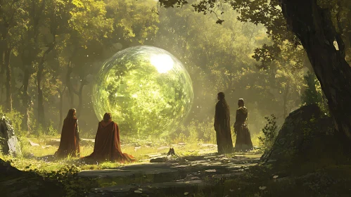 Mystic Gathering in the Forest