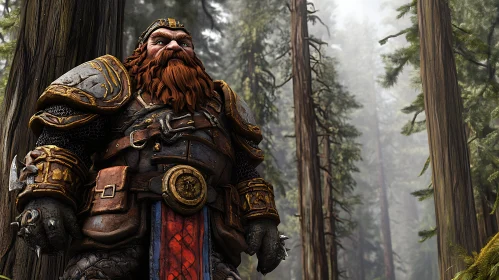 Forest Guardian Dwarf Warrior