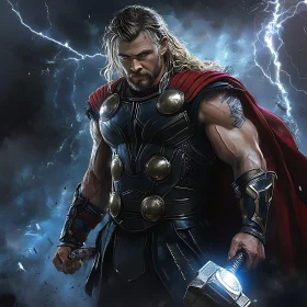 Mighty Thor in Stormy Weather