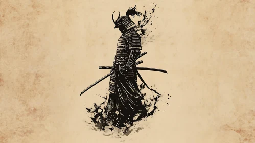 Silent Warrior: A Samurai Depiction