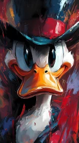 Colorful Duck Art