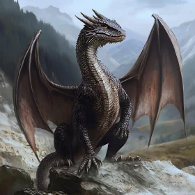 Mountain Dragon Art