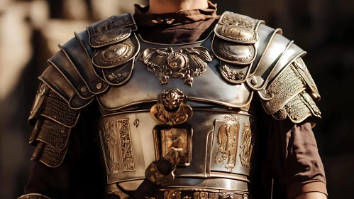 Ancient Roman Armor Intricate Details