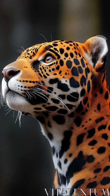 Intense Jaguar Gaze AI Image