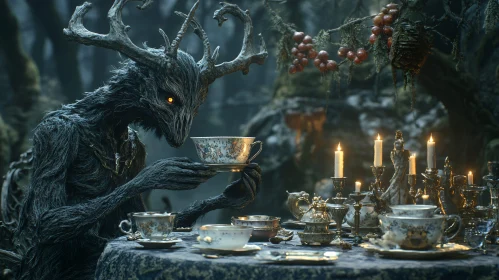 Antlered Creature's Tea Ceremony