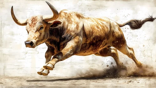 Charging Bull Artwork