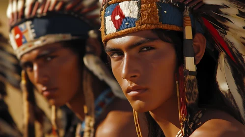 Indigenous People Headdress