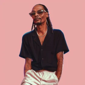 Snoop Dogg Iconic Fashion Portrait